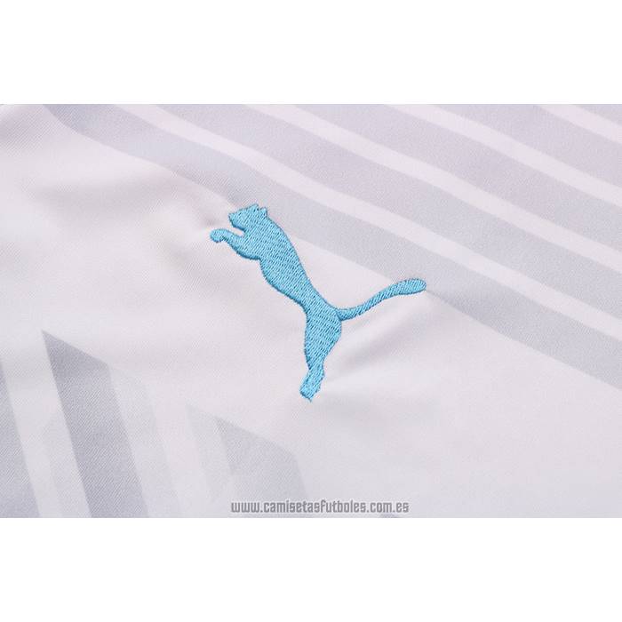 Chandal del Olympique Marsella Manga Corta 2022-2023 Gris